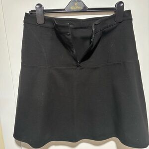 Brooks Brothers Black A-Line Skirt